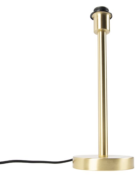 Lampada da tavolo classica in ottone senza paralume - Simplo