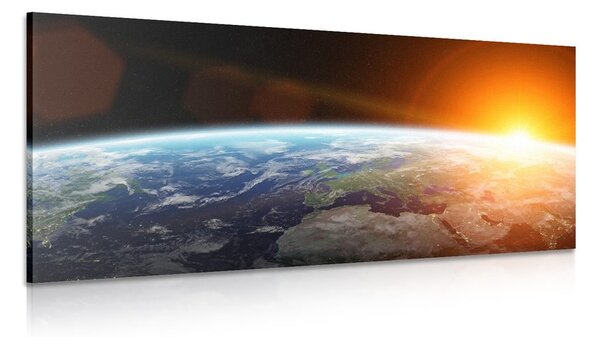 Quadro su tela – Vista del pianeta dallo spazio