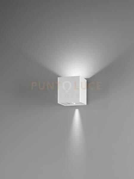 Applique regolabile alluminio per esterno/interno colore bianco bea