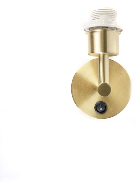 Applique moderna oro 1-luce con interruttore - Combi