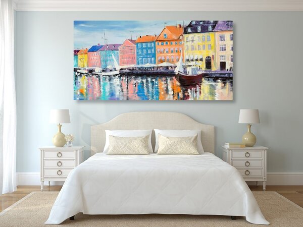 Quadro su tela – Dipinto a olio di Venezia