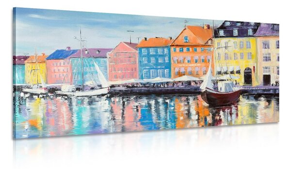 Quadro su tela – Dipinto a olio di Venezia