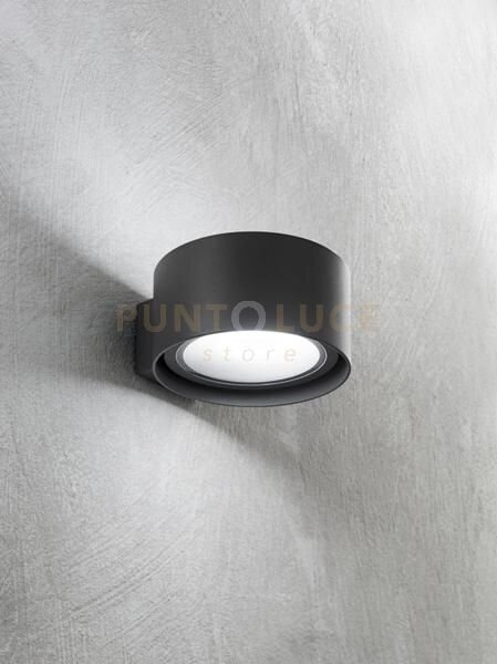 Applique alluminio per esterni/interni colore grafite becher 6516 a