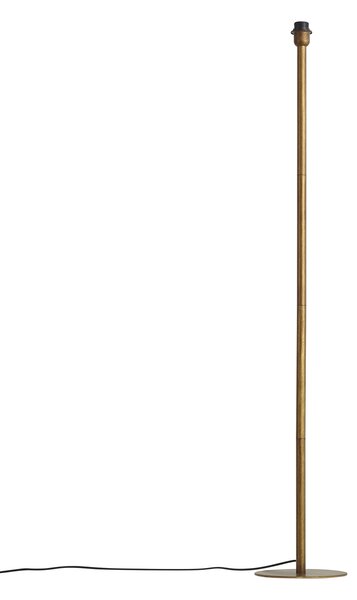 Lampada da terra classica oro senza paralume - Simplo