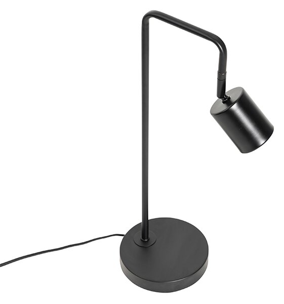 Lampada da tavolo moderna nera regolabile - Java