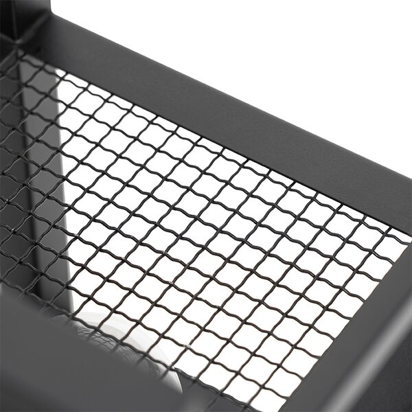 Lampada da tavolo industriale nera - Cage Rack
