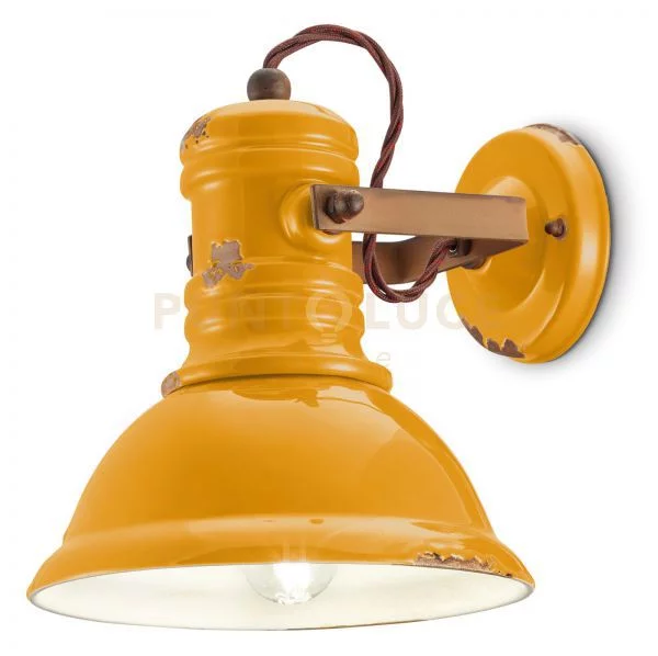 Applique industrial giallo c1693(vig)
