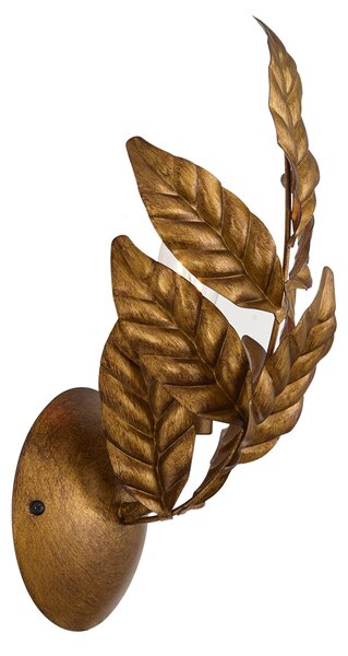 Lampada da parete vintage oro antico - Linden