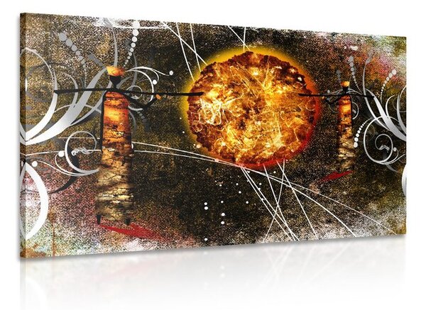 Quadro su tela – Sole africano