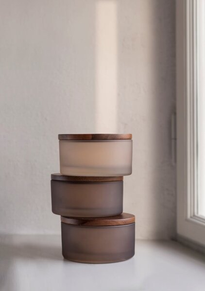 Organizer da bagno in vetro marrone Modest - Mette Ditmer Denmark