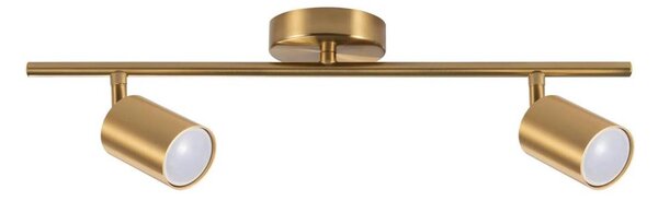 Faretto GOLDIE 2xGU10/10W/230V dorato