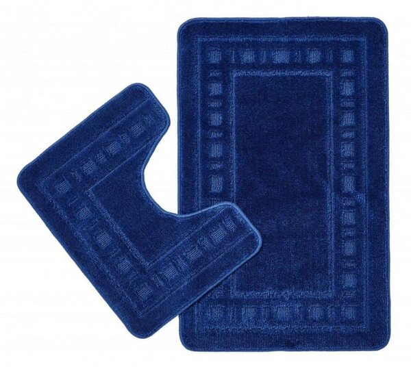 Tappetini da bagno blu in set da 2 Armoni - Catherine Lansfield