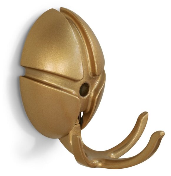Gancio da parete dorato in plastica Tick – Spinder Design