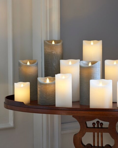 Candele LED in set da 2 (altezza 6,5 cm) Sara Mini - Sirius