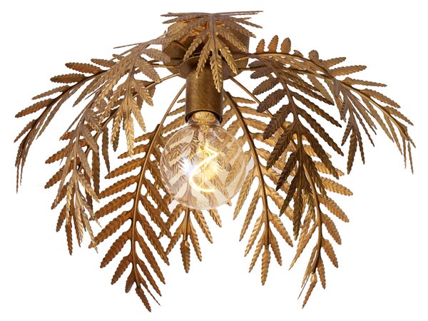 Plafoniera vintage oro rotonda 45cm - Botanica