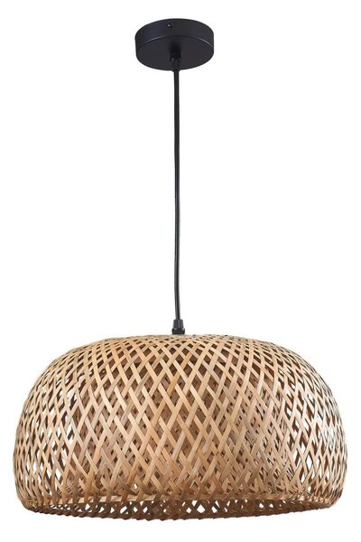 Lampadario a sospensione con filo KORFU 1xE27/20W/230V diametro 38 cm bambù