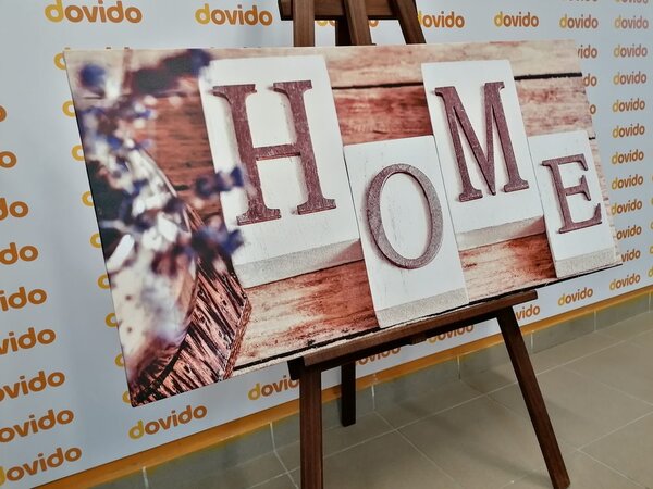 Stampa su tela – Lettere Home