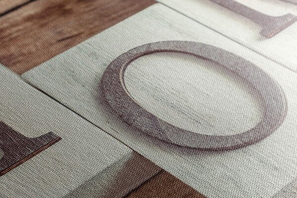 Stampa su tela – Lettere Home