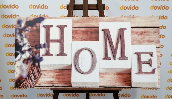 Stampa su tela – Lettere Home