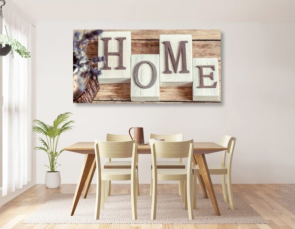 Stampa su tela – Lettere Home