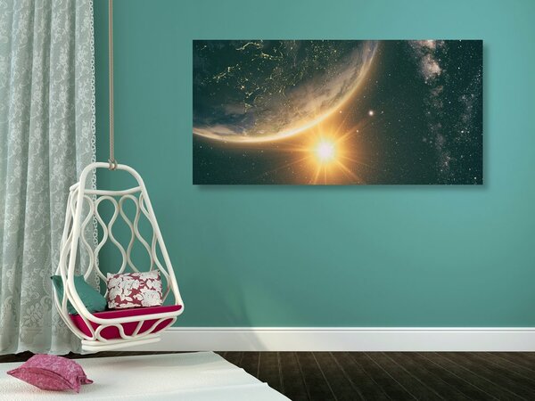Stampa su tela – Vista del sole dallo spazio