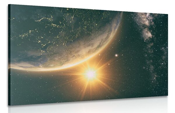 Quadro su tela – Vista dallo spazio