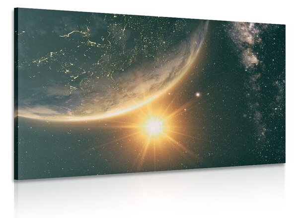 Quadro su tela – Vista dallo spazio