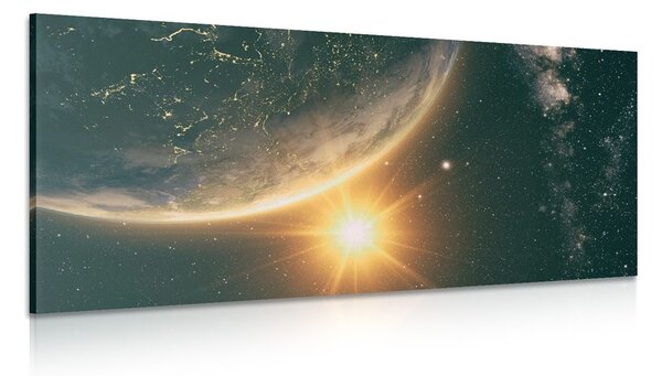Stampa su tela – Vista del sole dallo spazio
