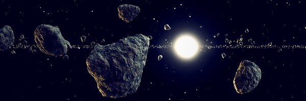 Quadro su tela – Meteoriti