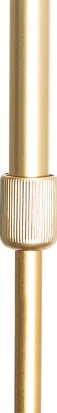 Lampada a sospensione di design nera e oro 6 luci - Sinem