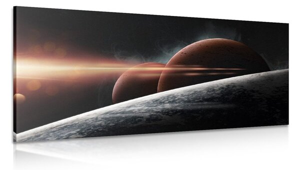 Quadro su tela – Pianeti nella galassia