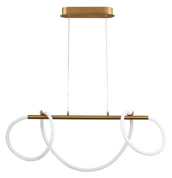 Lampadario LED a sospensione con filo EMMA LED/38W/230V oro