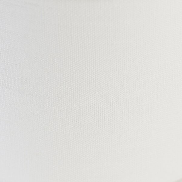 Paralume in cotone bianco | 18/18/14