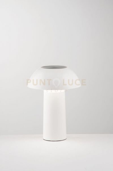 Lampada da tavolo led mykes bianca 4,5w 300lm cct 3000k / 4000k / 5