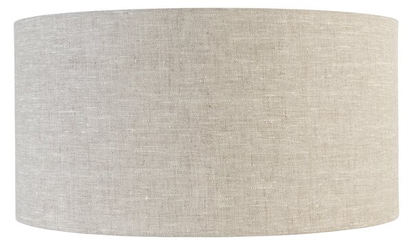 Paralume in tessuto grigio chiaro 50/50/25