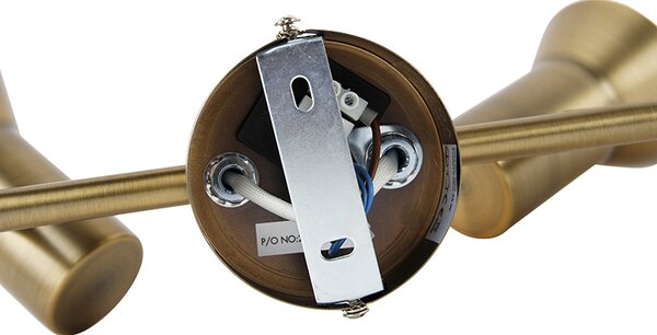 Faretto da soffitto bronzo orientabile e inclinabile - Karin 2