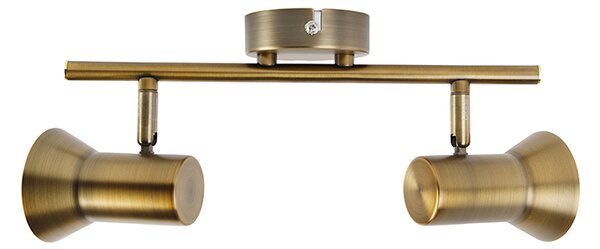 Faretto da soffitto bronzo orientabile e inclinabile - Karin 2
