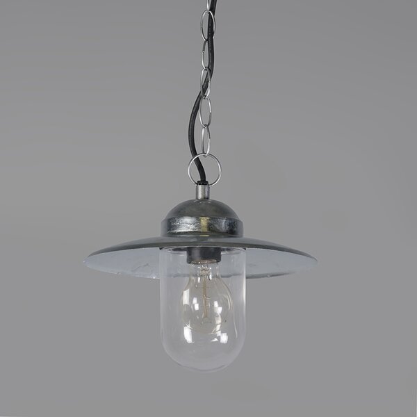 Lampada a sospensione industriale zinco IP44 - Munich