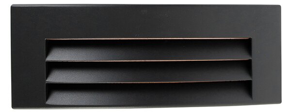 Applique da parete moderna antracite IP44 - Hurricane 1