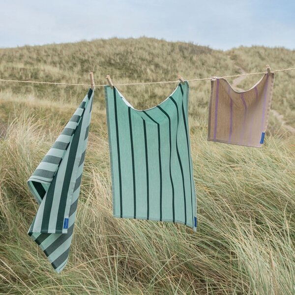Set di 2 asciugamani in cotone 50x70 cm Stripes - Mette Ditmer Denmark