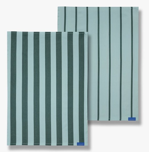 Set di 2 asciugamani in cotone 50x70 cm Stripes - Mette Ditmer Denmark