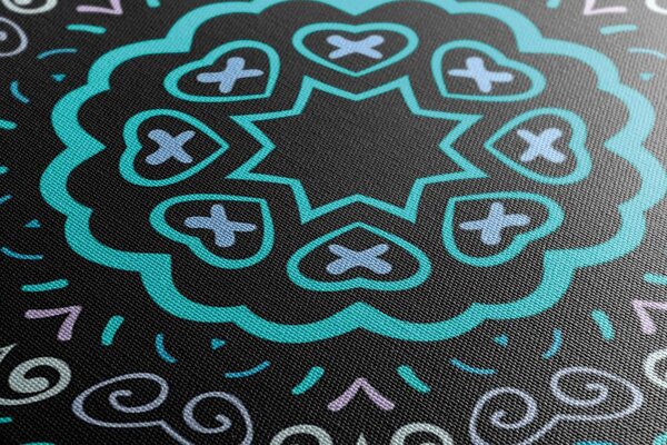 Quadro su tela – Mandala dell'amore