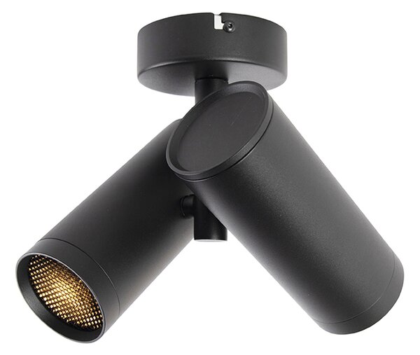 Faretto di design nero 2 luci - Scopio Honey