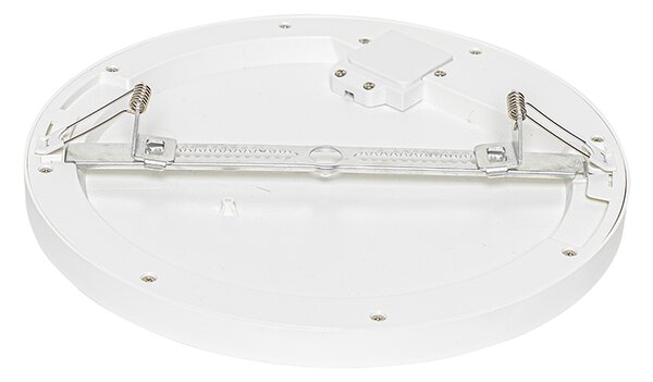 Set di 6 faretti da incasso o a plafone bianchi 30 cm con LED Dimmerabile a 3 livelli da caldo a freddo - Trans