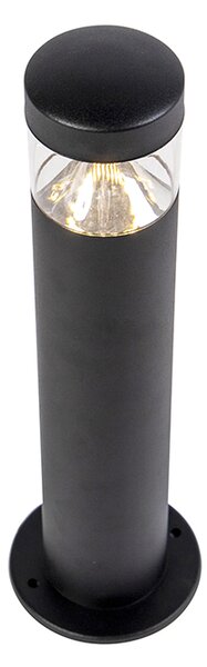 Lampada da esterno moderna nera 40 cm IP44 con LED - Roxy
