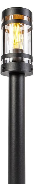 Lampada da esterno moderna nera 80 cm IP44 - Gleam