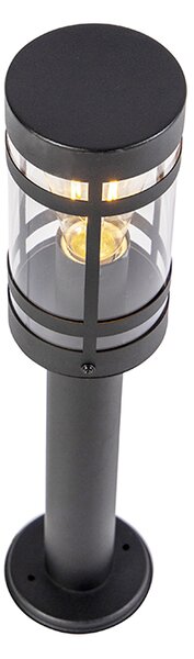 Lampada da esterno moderna nera 50 cm IP44 - Gleam