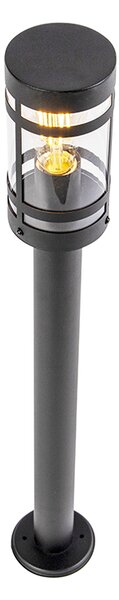 Lampada da esterno moderna nera 80 cm IP44 - Gleam