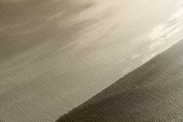 Stampa su tela – Paesaggio incantevole in seppia