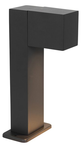Lampada da esterno industriale da terra antracite 30 cm IP44 - Baleno